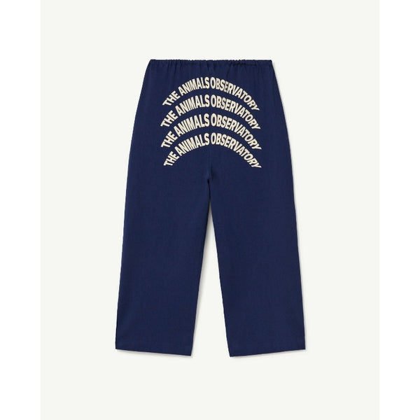the animals observatory stag pants blue logo – kodomo