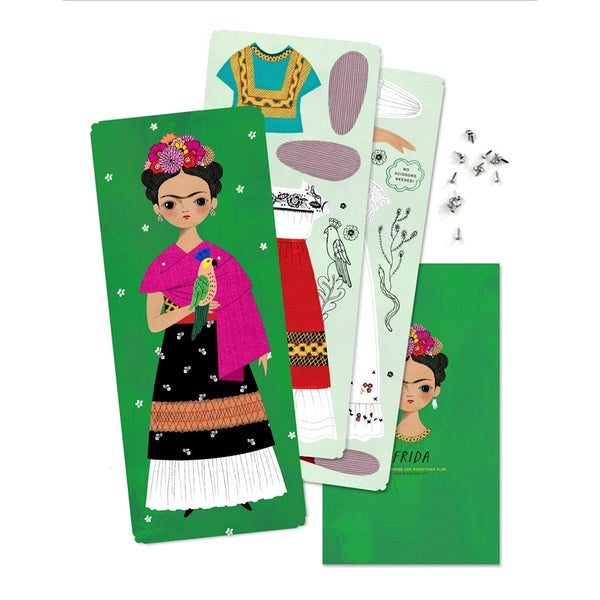 of unusual kind frida paper doll kit kodomo