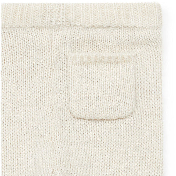 bonton knit baby leggings cream – kodomo