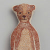 coral & tusk bear pocket doll