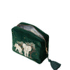 baby elephant conservation pouch forest/velvet