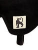 mini rodini wind fleece baby hat black