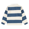 molo relz collared shirt blue stripe