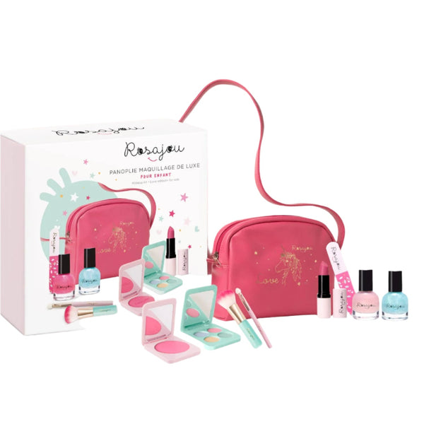 rosajou luxury makeup set pink