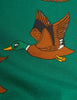 mini rodini ducks aop sweatpants green