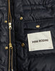 mini rodini heavy puffer jacket black