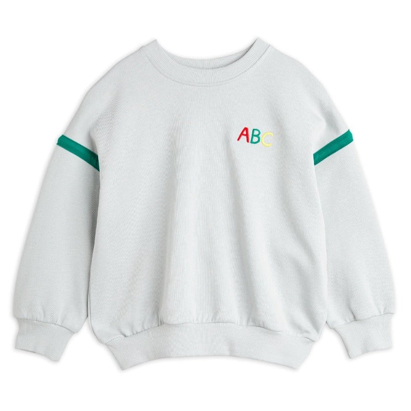 mini rodini ABC chenille sweatshirt grey