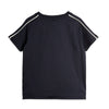 mini rodini MR sport drapy ss tee black