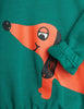 mini rodini dog sp sweatshirt green