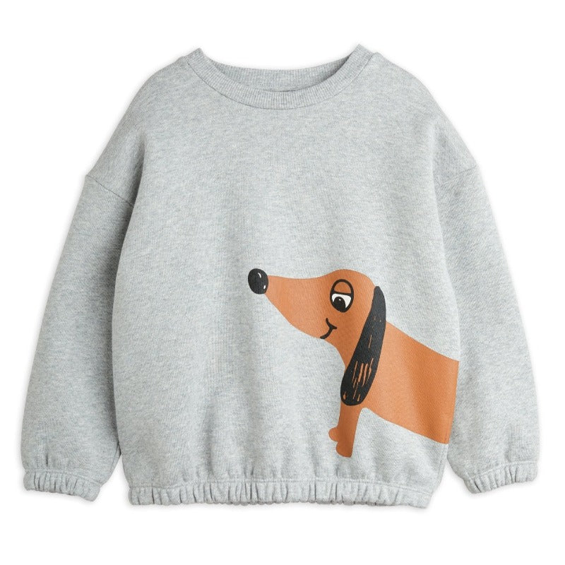 mini rodini dog sp sweatshirt grey