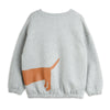 mini rodini dog sp sweatshirt grey