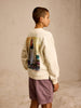 bellerose chamo relaxed sweatshirt whisper