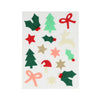 meri meri felt christmas icon stickers