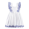 molo clementine dress crisp white