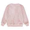 molo mariana plush sweatshirt petal blush