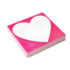 e. frances chubby heart notepad