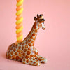 giraffe birthday cake topper