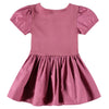 molo caitlin baby dress dark rose