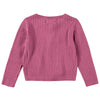 molo gabby baby cardigan dark rose