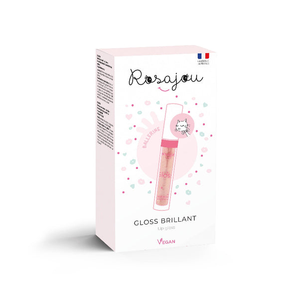 rosajou vegan lip gloss ballerina