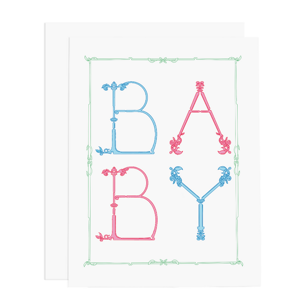 ramus & co baby greeting card