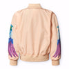 molo haliva jacket fantasy parrots