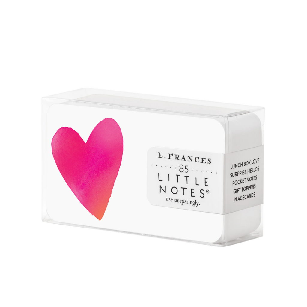 e. frances big heart little notes