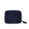 giraffe mother & baby velvet toiletries bag navy