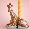 giraffe birthday cake topper