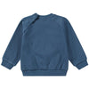 molo disc baby sweatshirt teddy friend blue