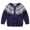 molo bay baby cardigan blues