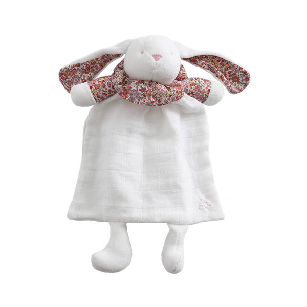 pamplemousse peluches rabbit lovie rose flower.