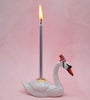 swan cake topper