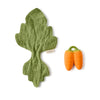 oli & carol cathy the carrot mini doudou teether