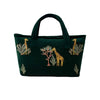 giraffe day bag forest/velvet elizabeth scarlett