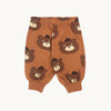 tinycottons bears baby sweatpant brown