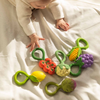 oli & carol artichoke rattle toy