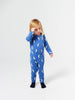 bobo choses beneath the moon all over baby leggings blue