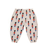 bobo choses little tin soldiers all over baby jogging pants offwhite