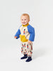 bobo choses little tin soldiers all over baby jogging pants offwhite