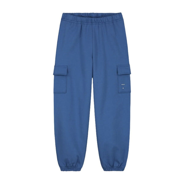 gray label cargo sweatpants blue moon