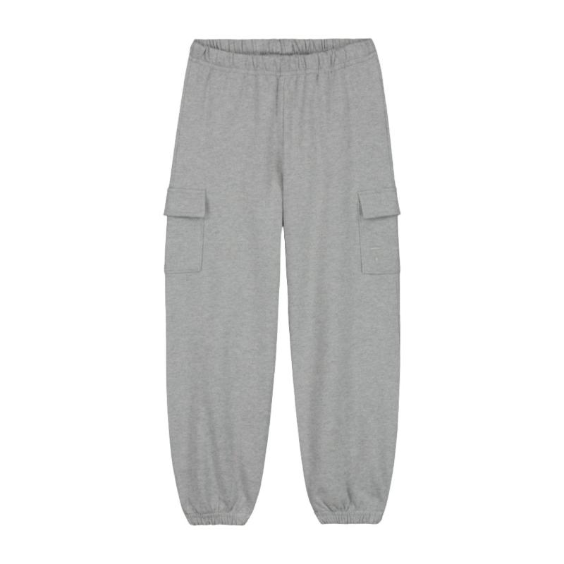 gray label cargo sweatpants grey melange