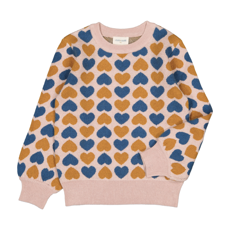 louis louise mariu knitted sweater hearts – kodomo