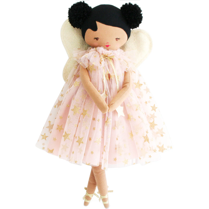 ALIMROSE LILY FAIRY DOLL PINK GOLD STAR