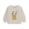 bobo choses faraway castle baby sweatshirt offwhite