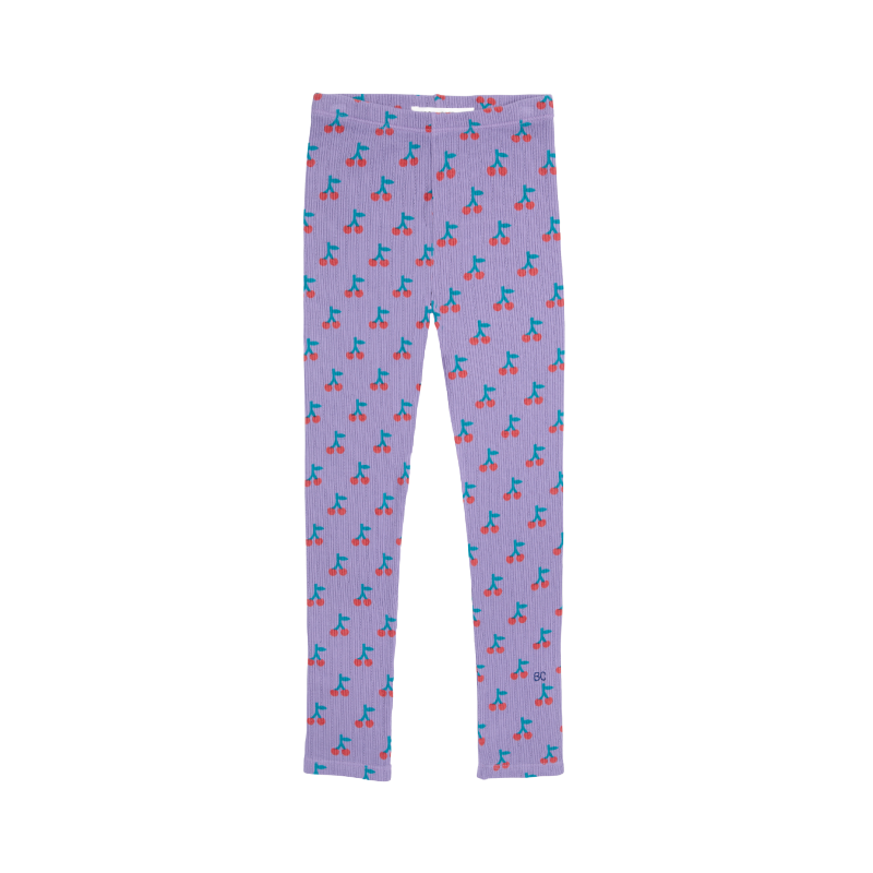 bobo choses cherry all over leggings lavender