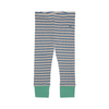 bobo choses stripes waffle baby leggings blue