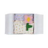 bobo choses pansy flower baby gift set lavender