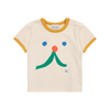 bobo choses funny face baby t-shirt white