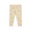 bobo choses freedom bird all over baby leggings light yellow